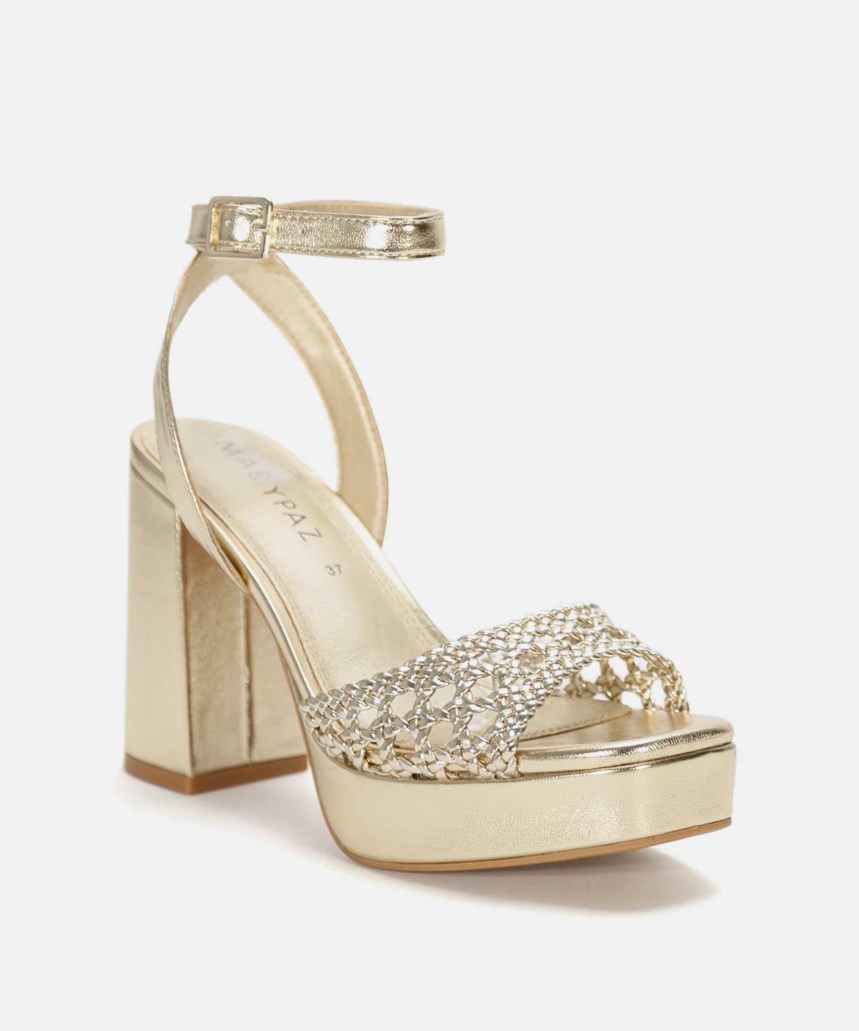 Sandalia plataforma trenzado image number null